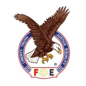 By The logo may be obtained from Fraternal Order of Eagles., Fair use, https://en.wikipedia.org/w/index.php?curid=17511231